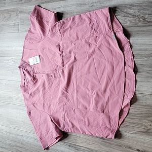 Figs Gidya Henley XXL chalk pink